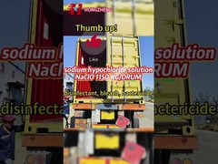โซเดียมไฮโปคลอริต โซลูชั่น NaClO สารออกซิเดนที่แข็งแรงที่ใช้เป็นสารขาว