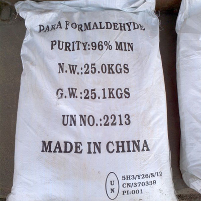 25 กก. / ถุง PFA Paraformaldehyde Powder สำหรับสารฆ่าเชื้อรา Fumigation Agent