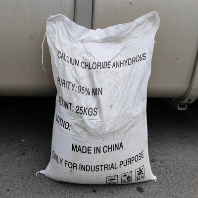 แคลเซียมคลอรีด CaCl2 50 KG / BAG ขาวไร้น้ํา กระจก