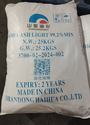 HAIHUA แบรนด์ โซดาเถ้า ความหนาแน่นและโซดาเถ้าเบา โซเดียมคาร์บอเนต โซดาเถ้า Na2CO3