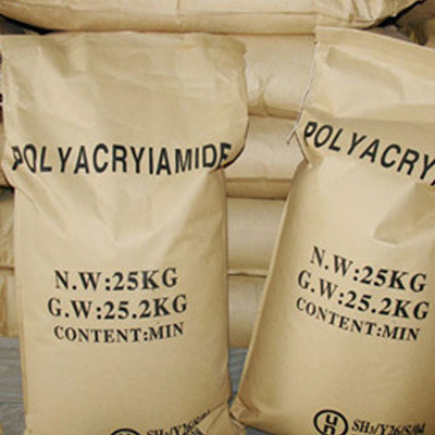 PAM Polyelectrolyte Anionic Polyacrylamide Floculant เม็ดสีขาว Powde