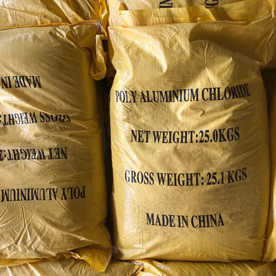 PAC Polyaluminium Chloride 25 KG / BAG ใช้เป็นสารระบายน้ําในการบําบัดน้ํา