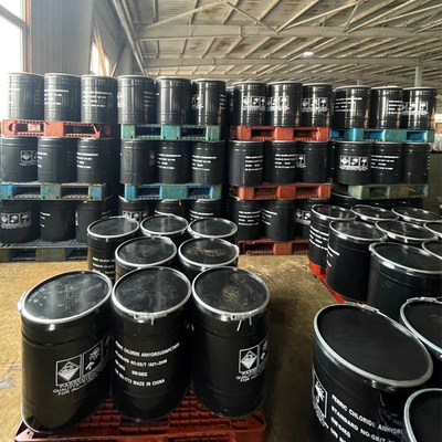 50 กิโลกรัม/DRUM FeCL3 Ferric Chloride สําหรับการบําบัดน้ําและการกวาด