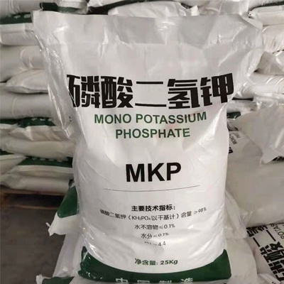 98% โมโนโปแทสเซียมฟอสเฟต H2KO4P CAS 7778-77-0 คริสตัลสีขาว
