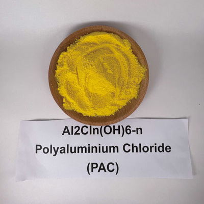 25 กิโลกรัม/BAG PAC สีเหลือง สับ Polyaluminium Chloride ใช้ในการบําบัดน้ํา