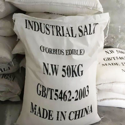 50 กิโลกรัม/BAG NaCL โซเดียม คลอริด CAS 7647-14-5 สําหรับการผลิต HCL